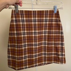 Brandy Melville Plaid Skirt